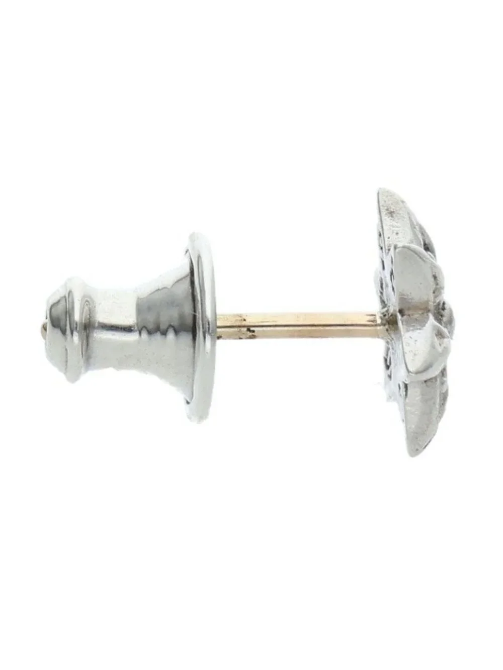 Chrome Hearts CO Star Stud Silver Earrings